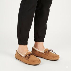 *UGG Dakota Chestnut Suede Slippers – Size 5 (New in Box)